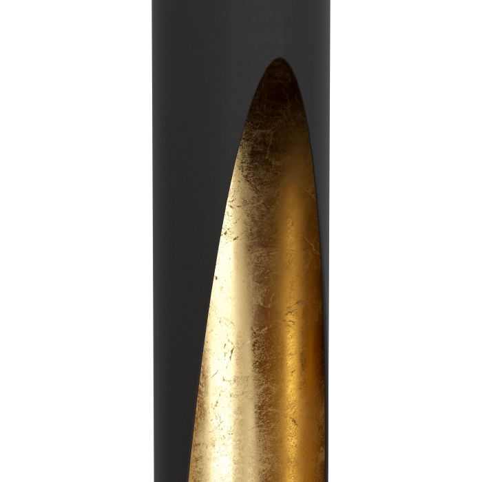 LED Hängeleuchte Pendelleuchte Barbotto LED Lampe Schwarz Gold 4fl - 9008606270309
