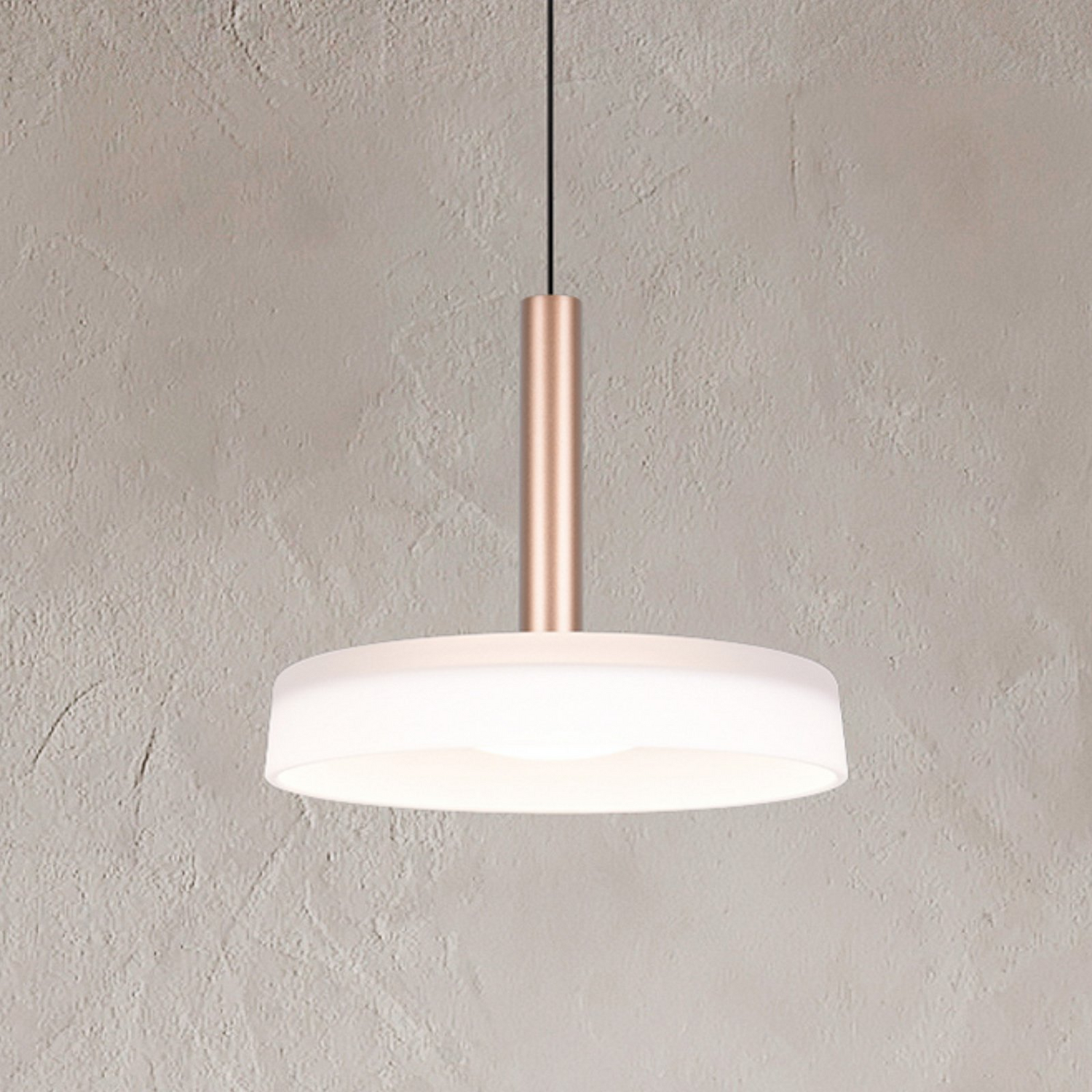 B-Ware Led Hängeleuchte Deckenlampe Celeste Weiß Braun Glas 22 Cm Siehe Text - 4017807627381