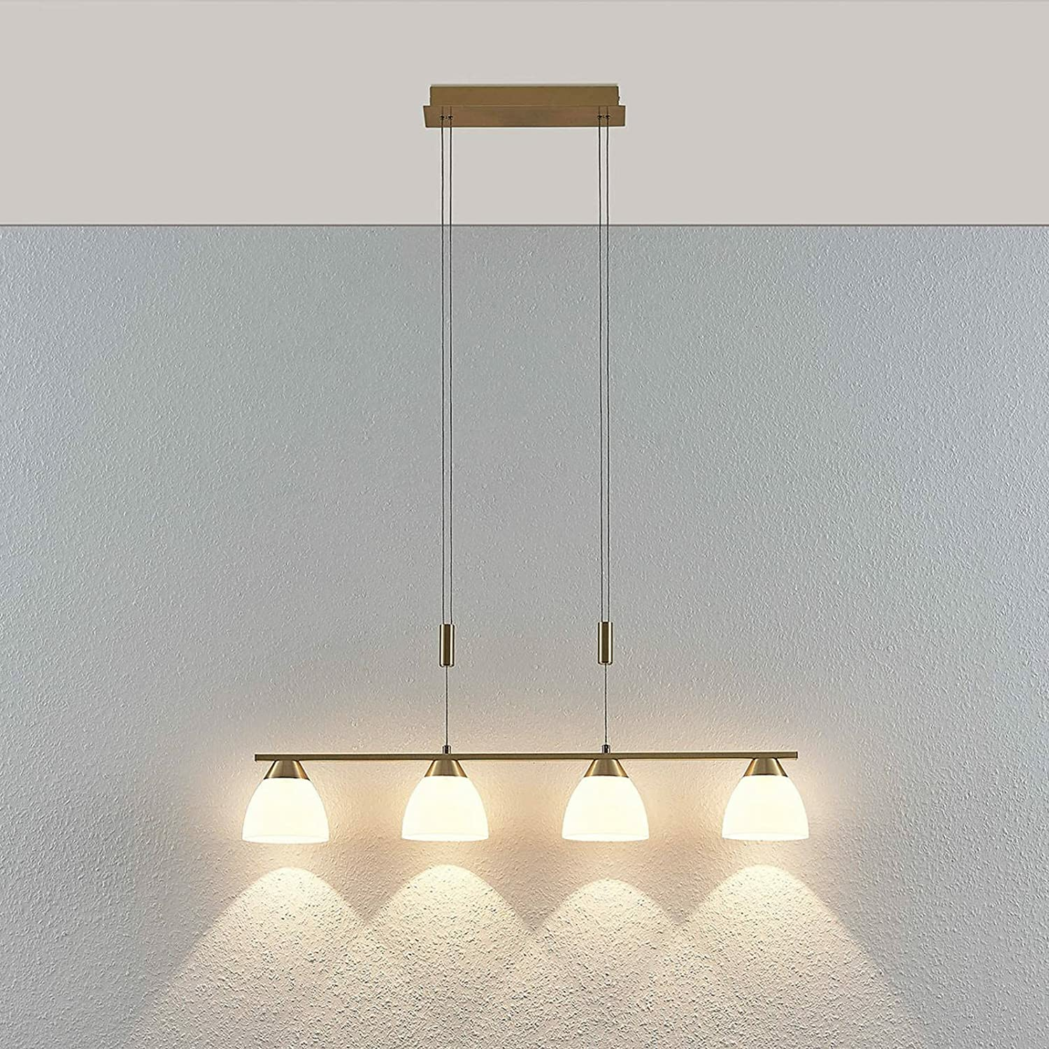 B-Ware Lindby Led Hängeleuchte Cersei Deckenlampe Pendelleuchte Lampe Leuchte Messing - 4251096560510