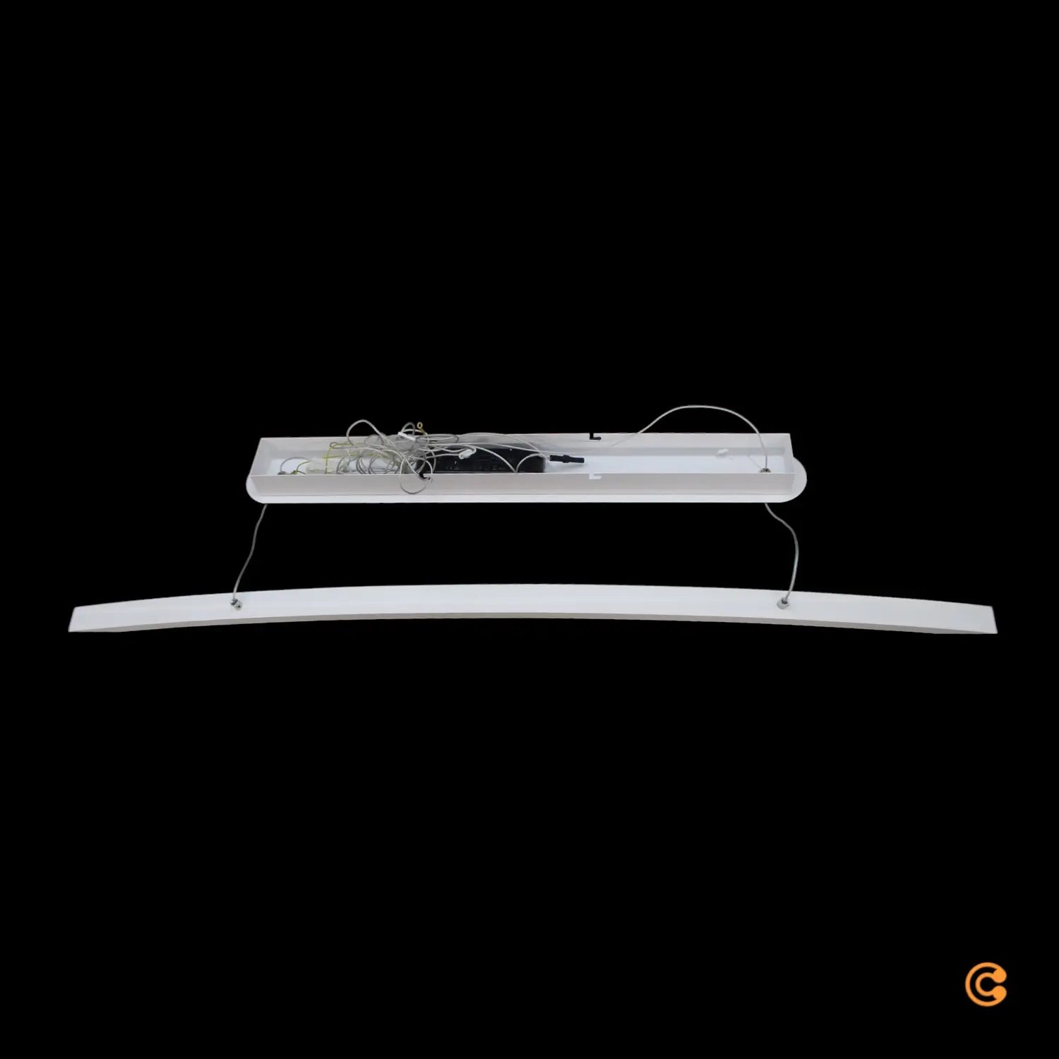 B-Ware Fabas Luce Led Hängeleuchte Cordoba Länge 110 Cm Metall Holz Dimmbar Deckenlampe - 8019282532903