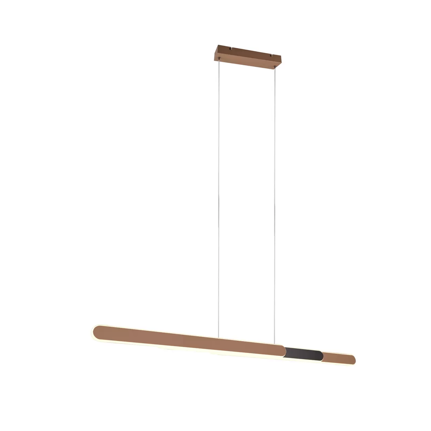 B-Ware Trio Lighting Led Hängeleuchte Helios Hängeleuchte Led Ausziehbar Dim Cct Kaffee - 4017807577815