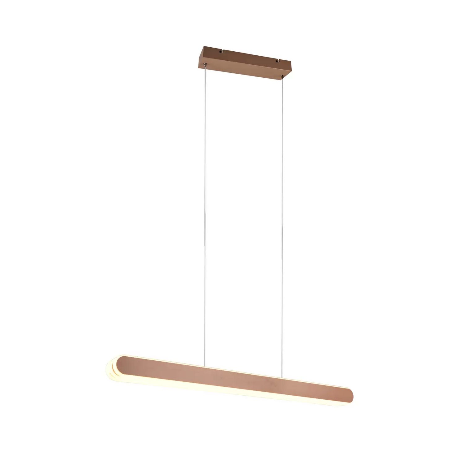 B-Ware Trio Lighting Led Hängeleuchte Helios Hängeleuchte Led Ausziehbar Dim Cct Kaffee - 4017807577815