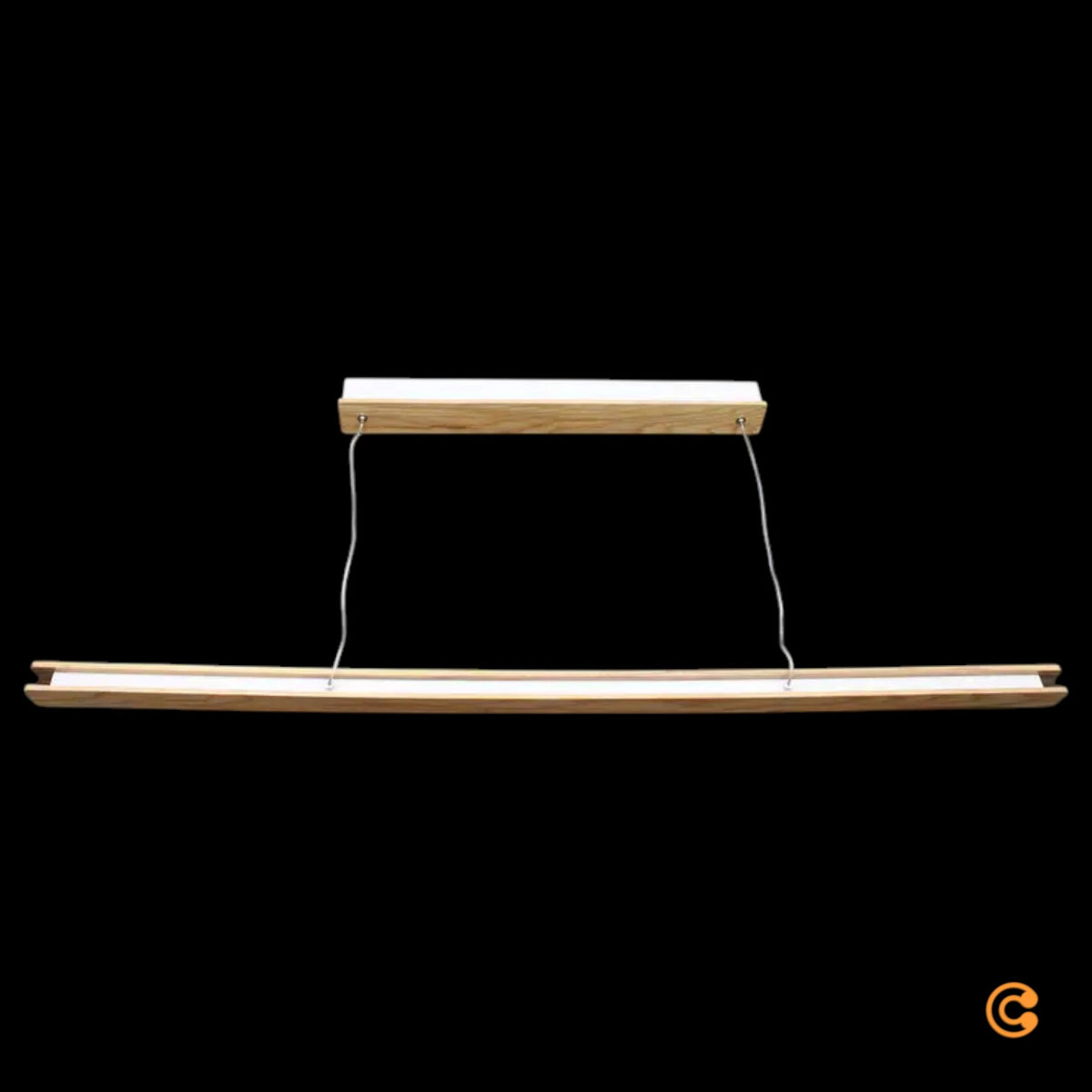 Nordlux LED-Hängeleuchte Ilgas Holz Metall 3.000 K dimmbar 1800 lm 115 cm - 5704924018336