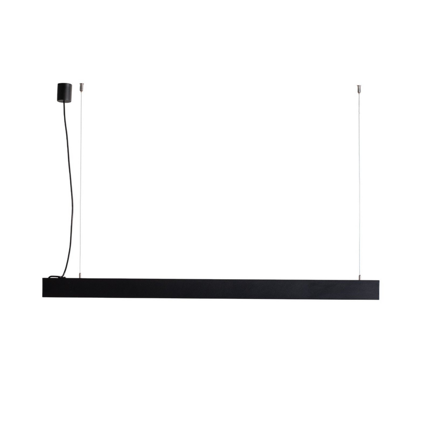B-Ware Luxe Led Hängeleuchte Pendelleuchte Schwarz Metall 1125 Cm 4000 K - 5906135180806