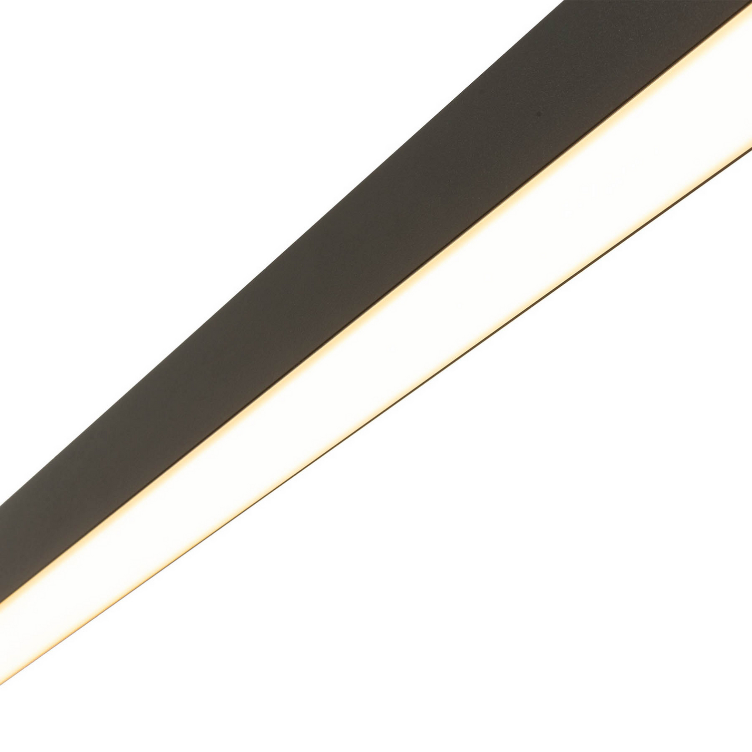 B-Ware Luxe Led Hängeleuchte Pendelleuchte Schwarz Metall 1125 Cm 4000 K - 5906135180806