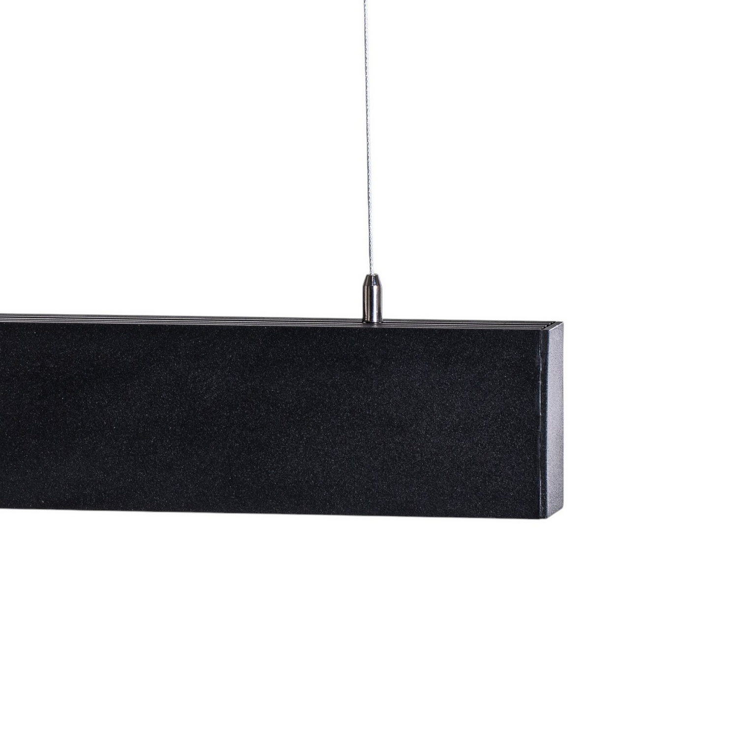 B-Ware Luxe Led Hängeleuchte Pendelleuchte Schwarz Metall 1125 Cm 4000 K - 5906135180806