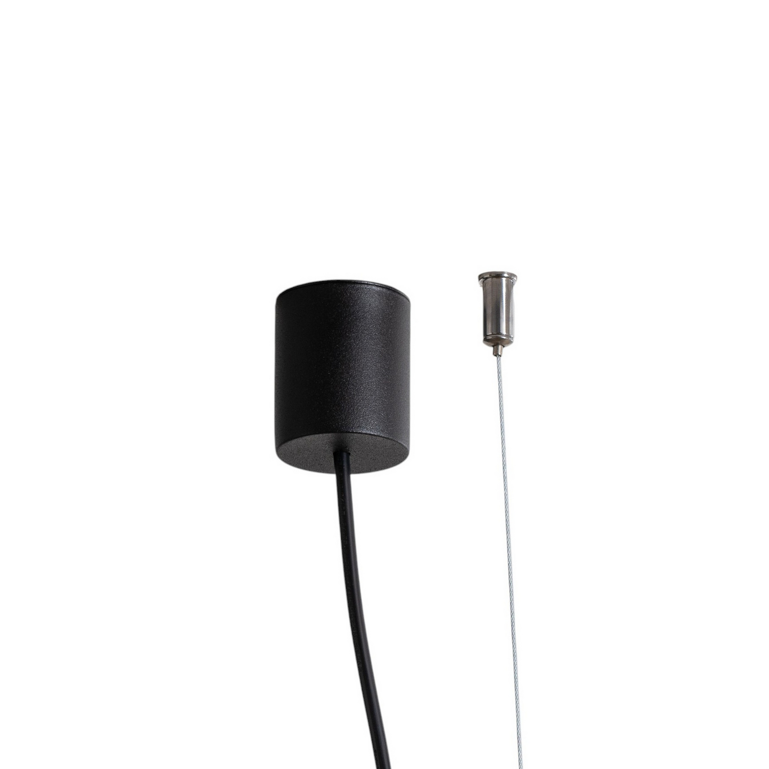 B-Ware Luxe Led Hängeleuchte Pendelleuchte Schwarz Metall 1125 Cm 4000 K - 5906135180806