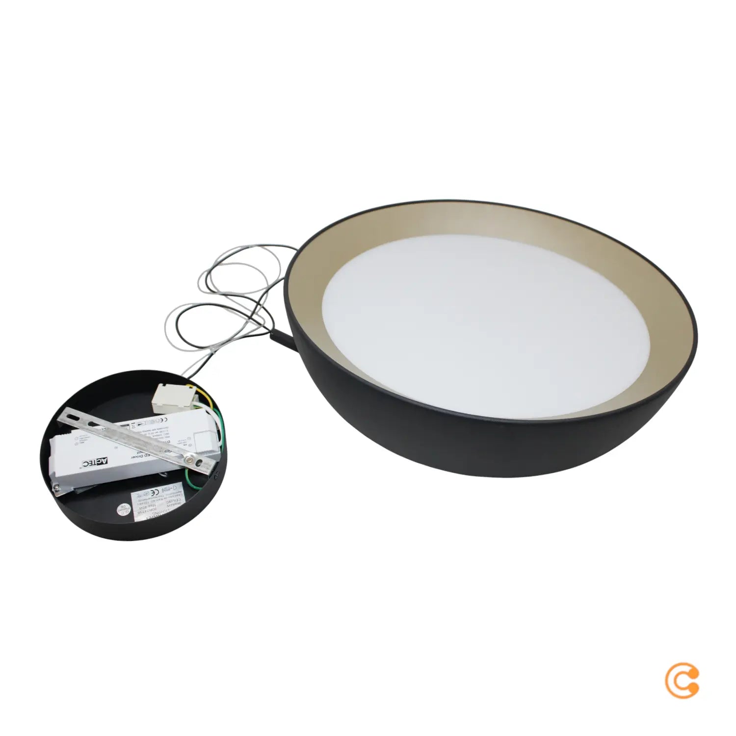 B-Ware Led Hängelampe Mykty Deckenleuchte Pendelleuchte Wohnzimmer Dimmbar 45 Cm - 8712746171907