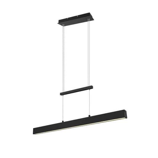 B-Ware Reality Leuchten Led Hängeleuchte Paros Pendelleuchte Lampe Dimmbar 21 W Schwarz - 4017807487824