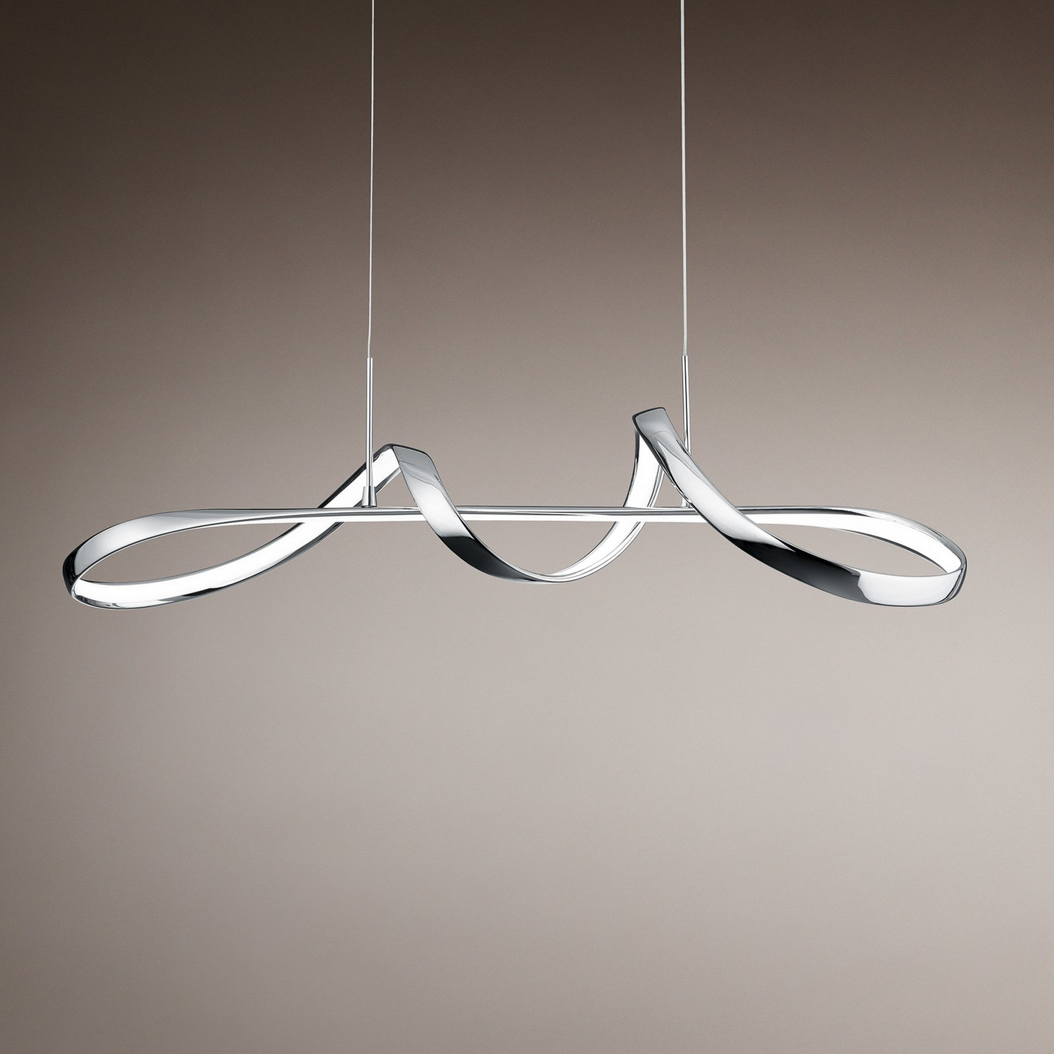 B-Ware Trio Perugia Pendelleuchte Deckenleuchte Leuchte Lampe Wohnzimmerlampe Chrom