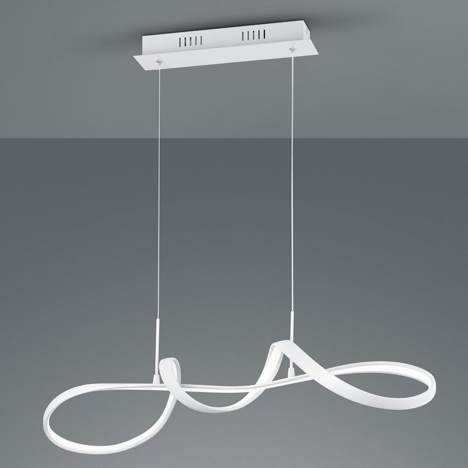 Reality Leuchten Led Hängeleuchte Pendelleuchte Perugia Switch Dimmer Weiß Lampe B-Ware - 4017807525847
