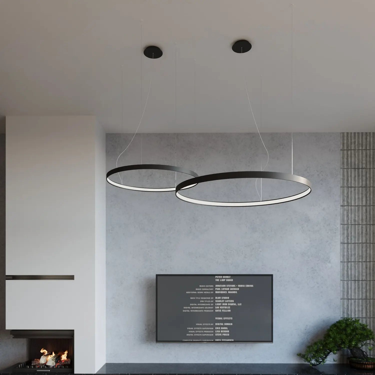 B-Ware Rio 110 Pendelleuchte Hängeleuchte Led Deckenlampe Schwarz Universalweiß Licht - 5903282711617