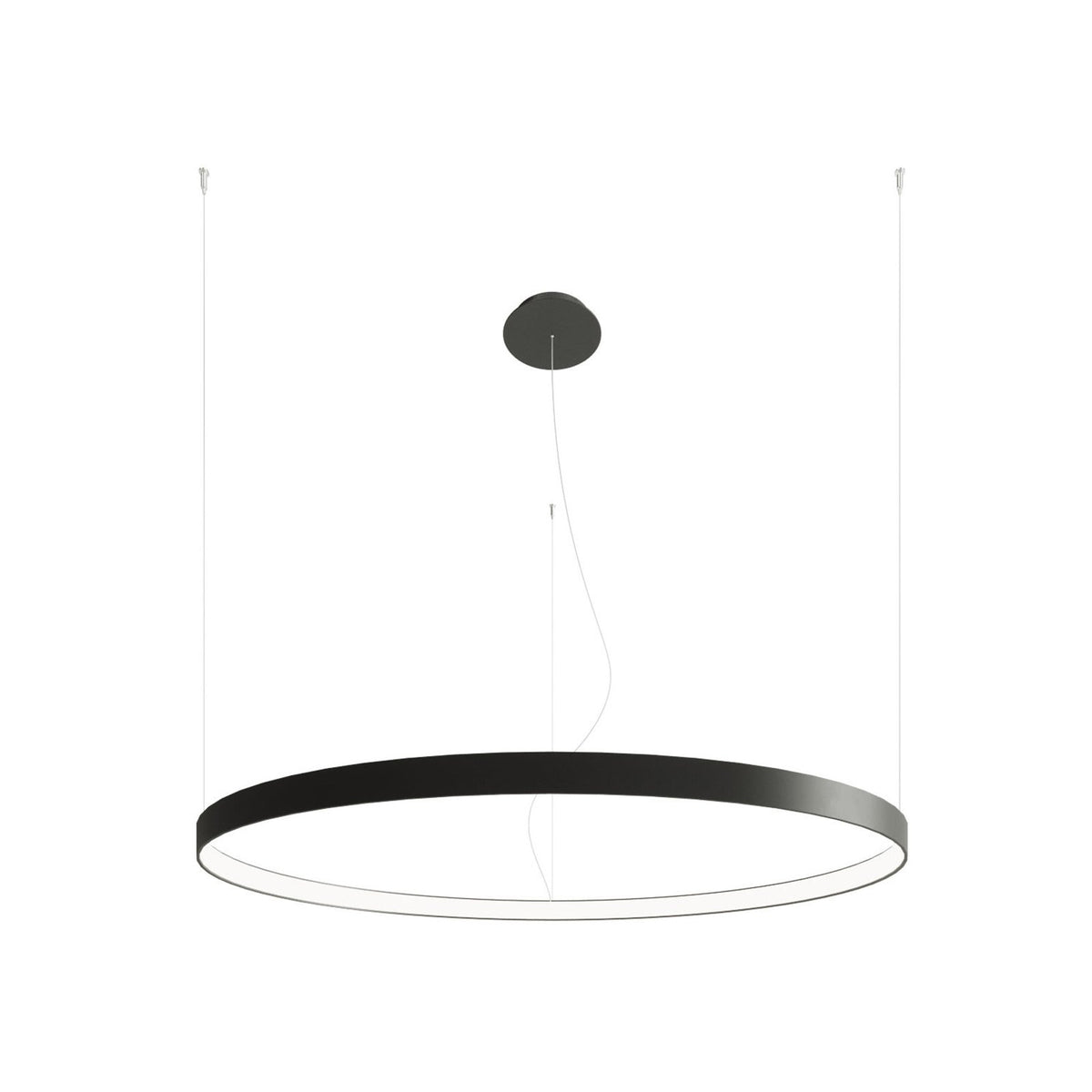 RIO 110 Pendelleuchte Hängeleuchte LED Deckenlampe schwarz Universalweiß Licht - 5903282711617