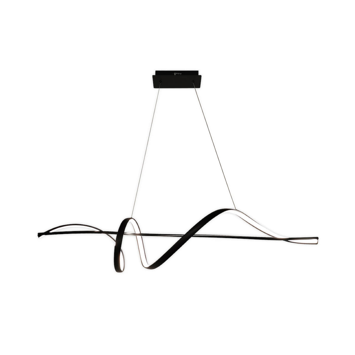 Milagro Lighting LED Hängeleuchte Pendelleuchte Sash Metall schwarz 4000K 1232 - 5902693711902