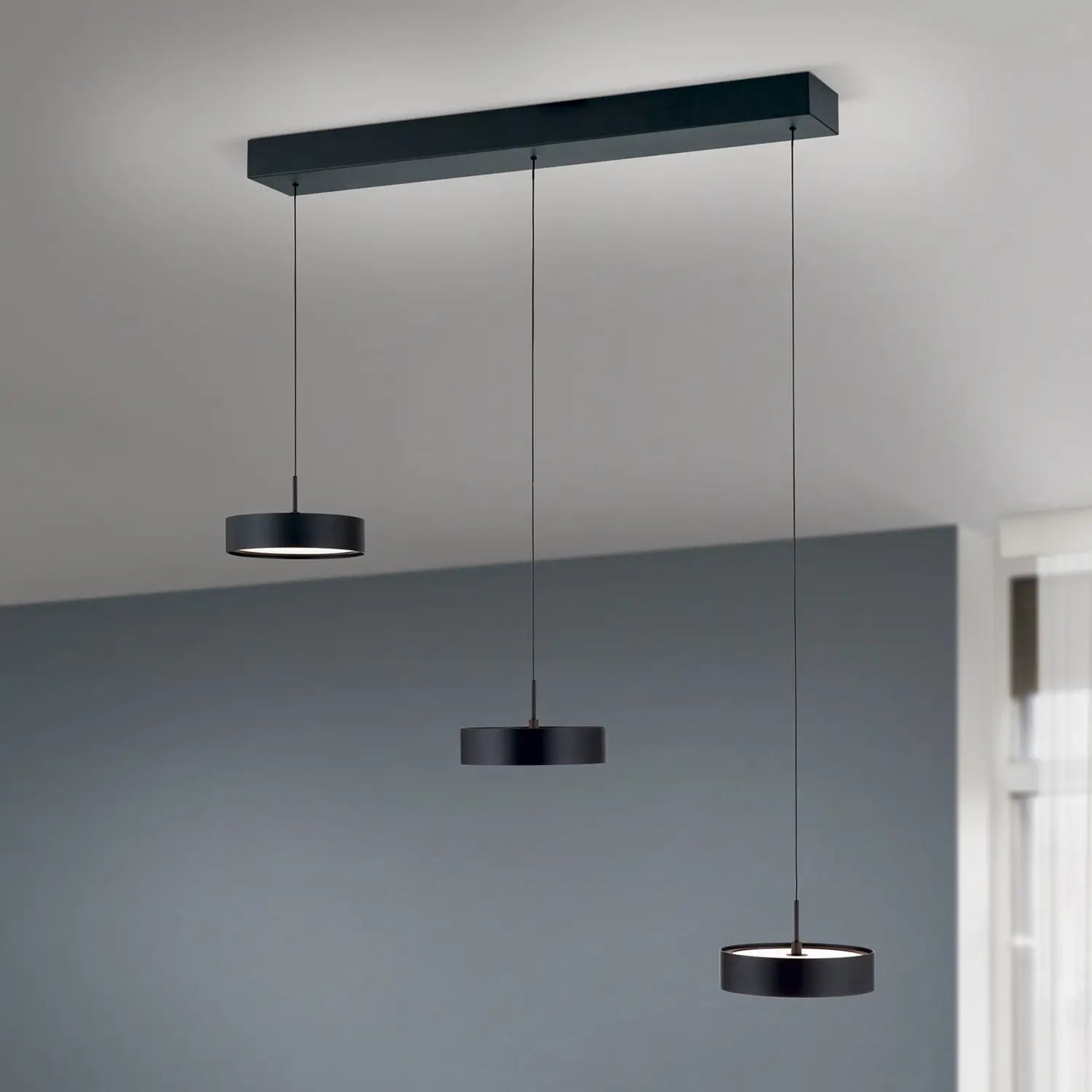 B-Ware Orion Led Hängeleuchte Teide Hängelampe Leuchte Schwarz Metall Siehe Text/Foto - 9003090277605