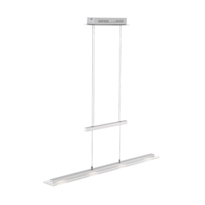 B-Ware Fischer & Honsel Led Hängeleuchte Pendelleuchte Tenso Nickel 115 Cm Metall 821
