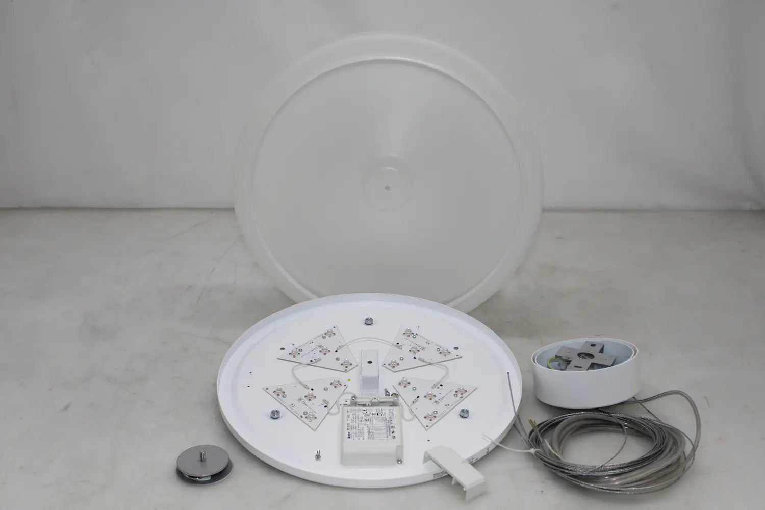 B-Ware Molto Luce Hängeleuchte Pendelleuchte Led White Belt Weiß Beleuchtung 3000 K - 9008905731839