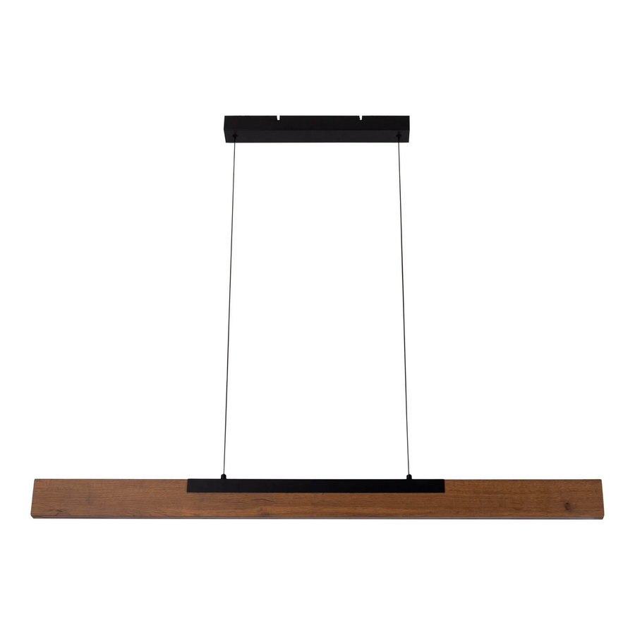 Näve Led Hängeleuchte Wilma Pendelleuchte Hängelampe Holz Länge 122 Cm Dimmbar B-Ware - 4003222894088
