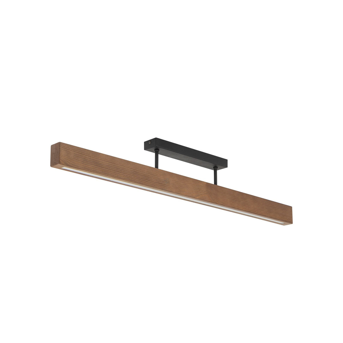 TK Lighting Deckenleuchte Lampen LED Holzleuchte Teo Walnuss Wohnzimmer Beleucht - 5901780566142