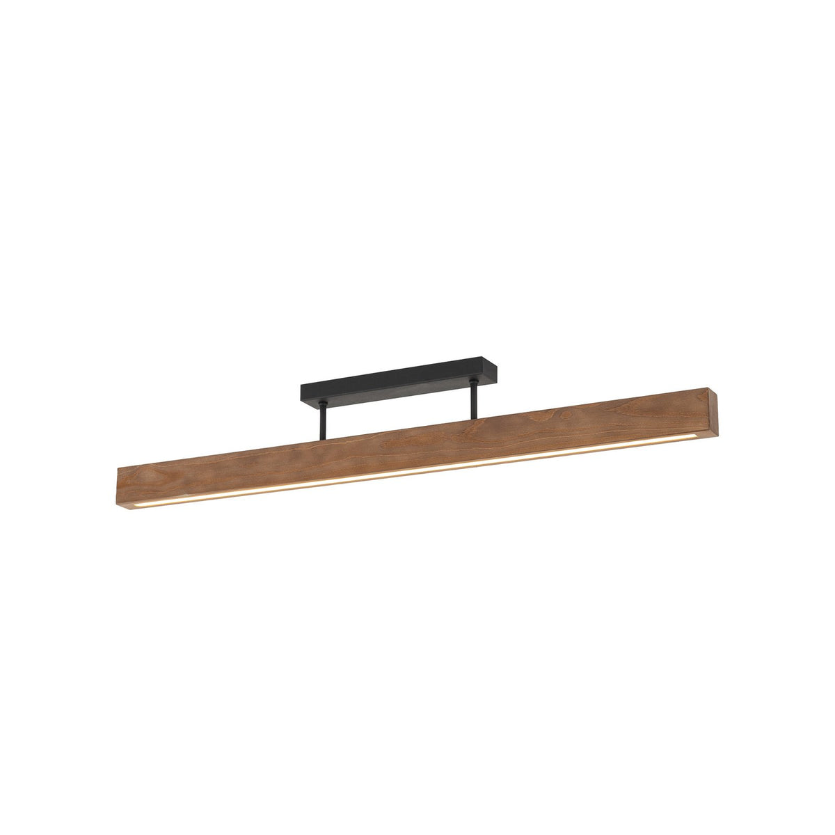 TK Lighting Deckenleuchte Lampen LED Holzleuchte Teo Walnuss Wohnzimmer Beleucht - 5901780566142