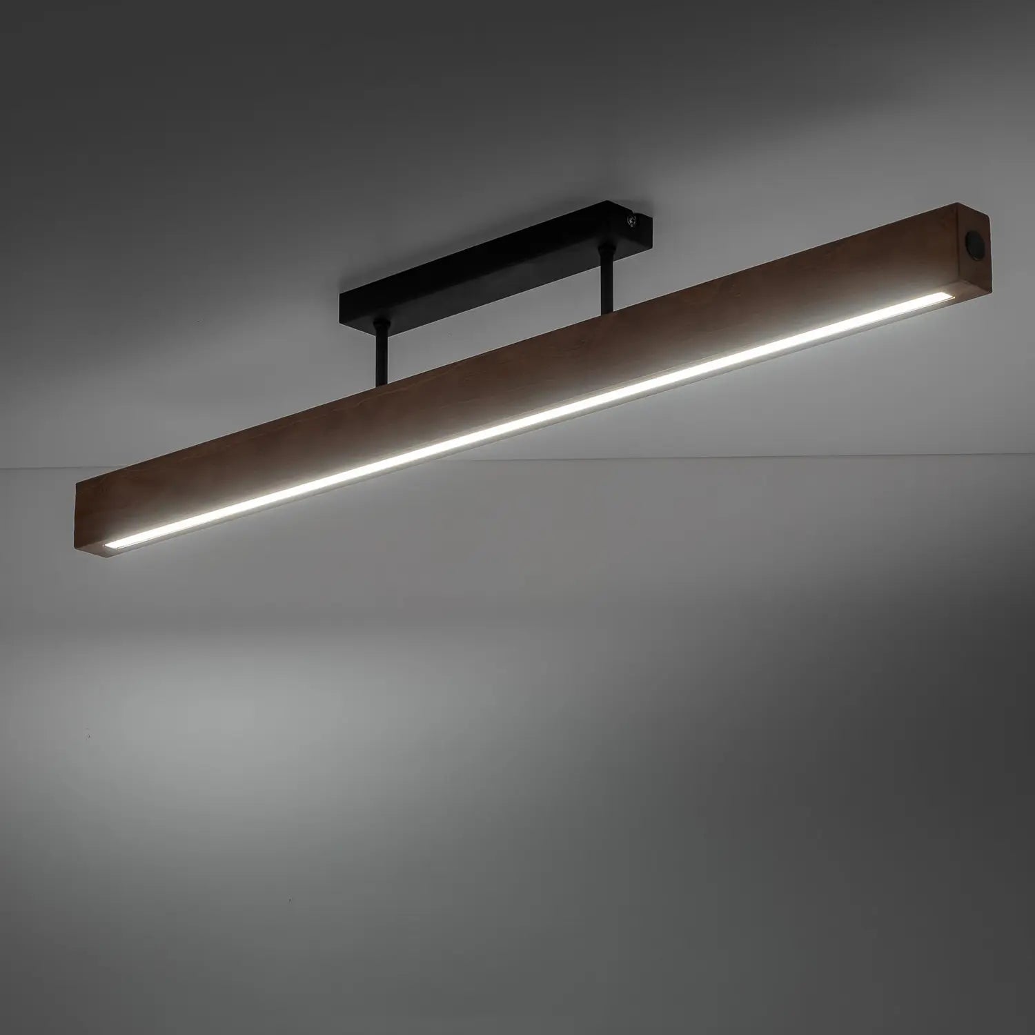 B-Ware Tk Lighting Led Holzdeckenleuchte Deckenlampe Teo Walnuss 96 Cm 3000 K - 5901780566142