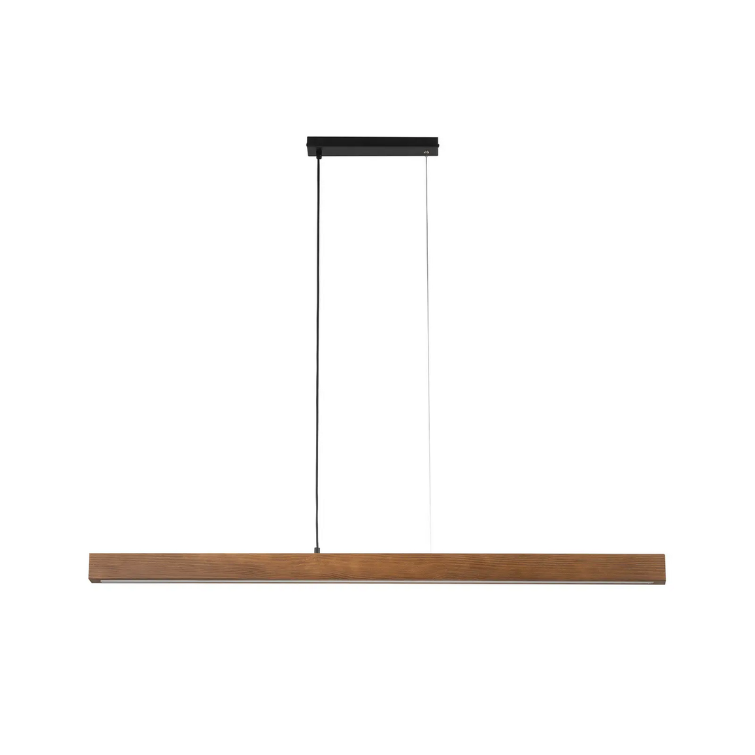 Tk Lighting Led Holzhängeleuchte Teo Hängeleuchte Led Walnuss 126 Cm Touchdimmer B-Ware - 5901780514495