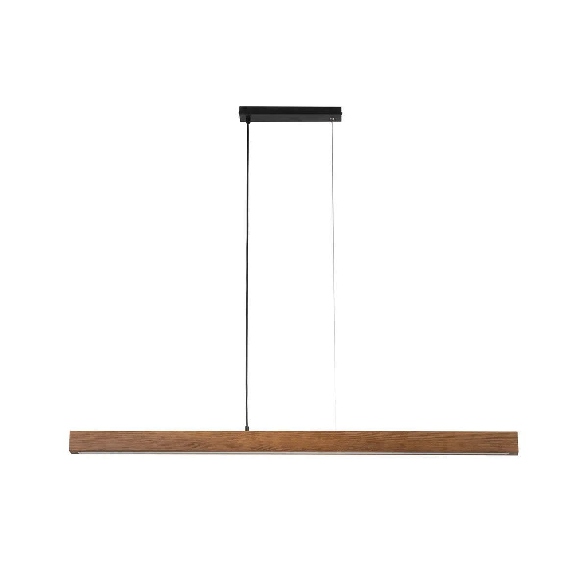 Tk Lighting LED-Holzhängeleuchte Teo Hängeleuchte LED walnuss 126 cm Touchdim437 - 5901780514495