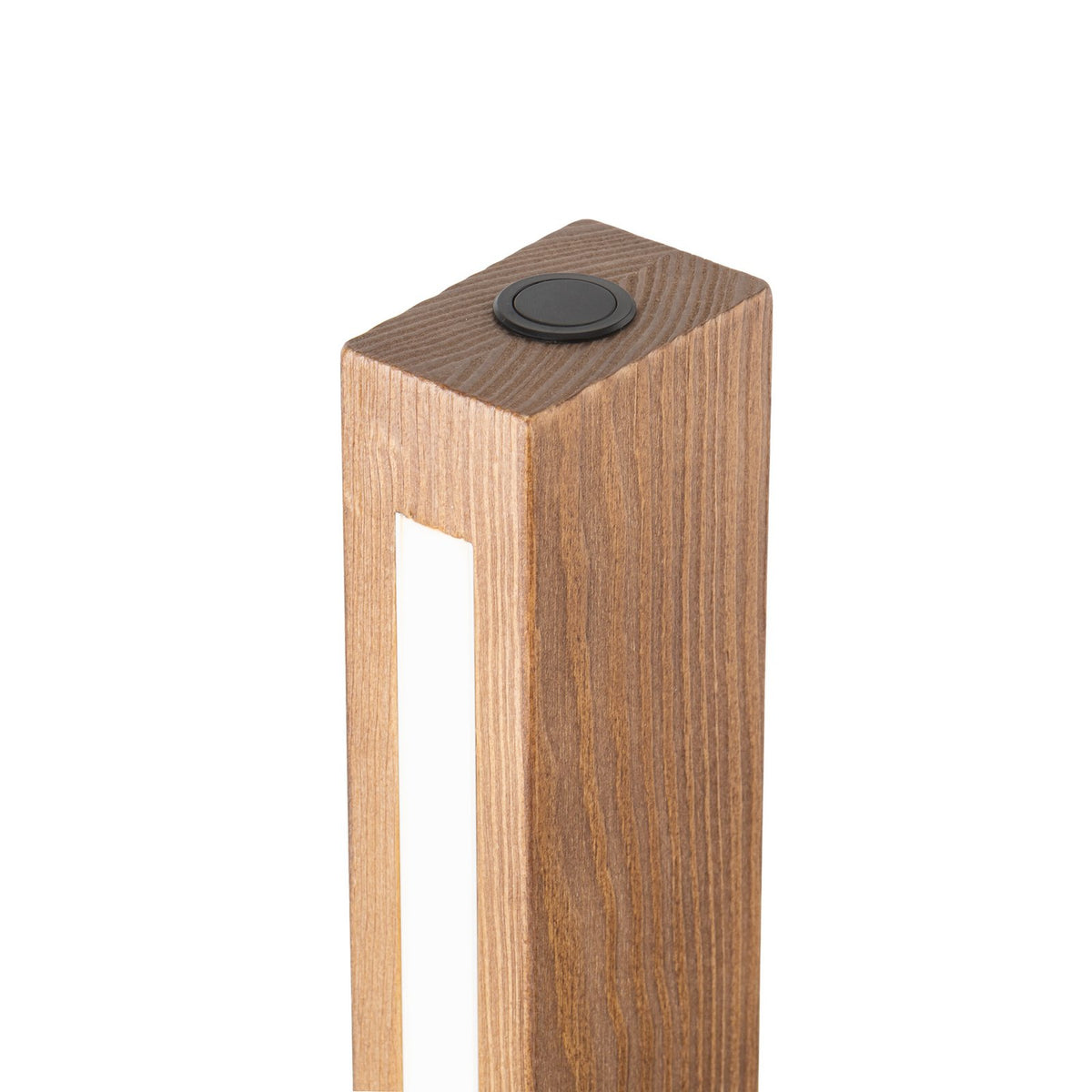 LED Holzstehleuchte Teo Standlampe LED Leuchte walnuss 120 cm Touchdimmer - 5901780514105