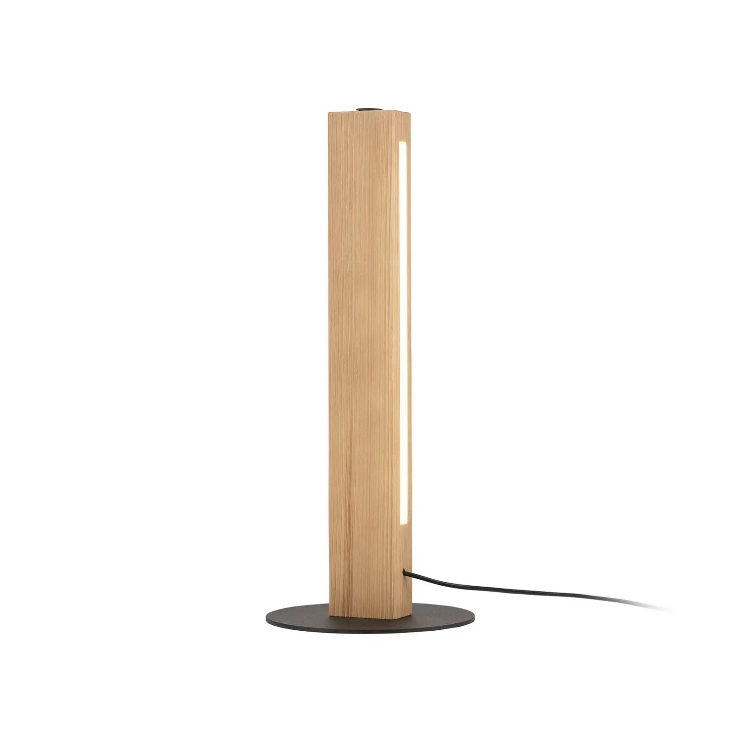 B-Ware Tischleuchte Teo Led Tischlampe Holzlampe Buche Touchdimmer Holz 42 Cm - 5901780514129