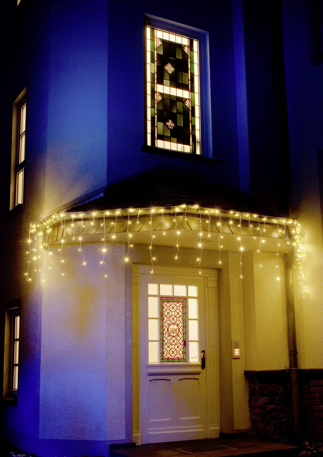 B-Ware Konstsmide Lichtervorhang Eisregen Eek A Außen 24 V 336 Led Warm Weiß Ip44 Licht - 7318307731026