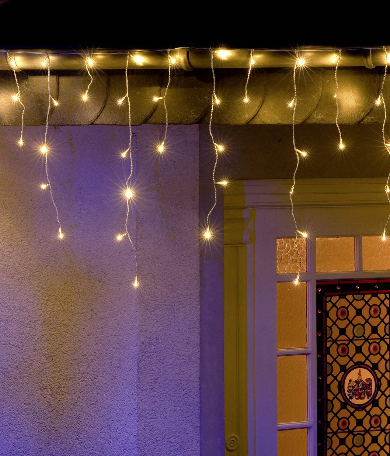 B-Ware Konstsmide Lichtervorhang Eisregen Eek A Außen 24 V 336 Led Warm Weiß Ip44 Licht - 7318307731026