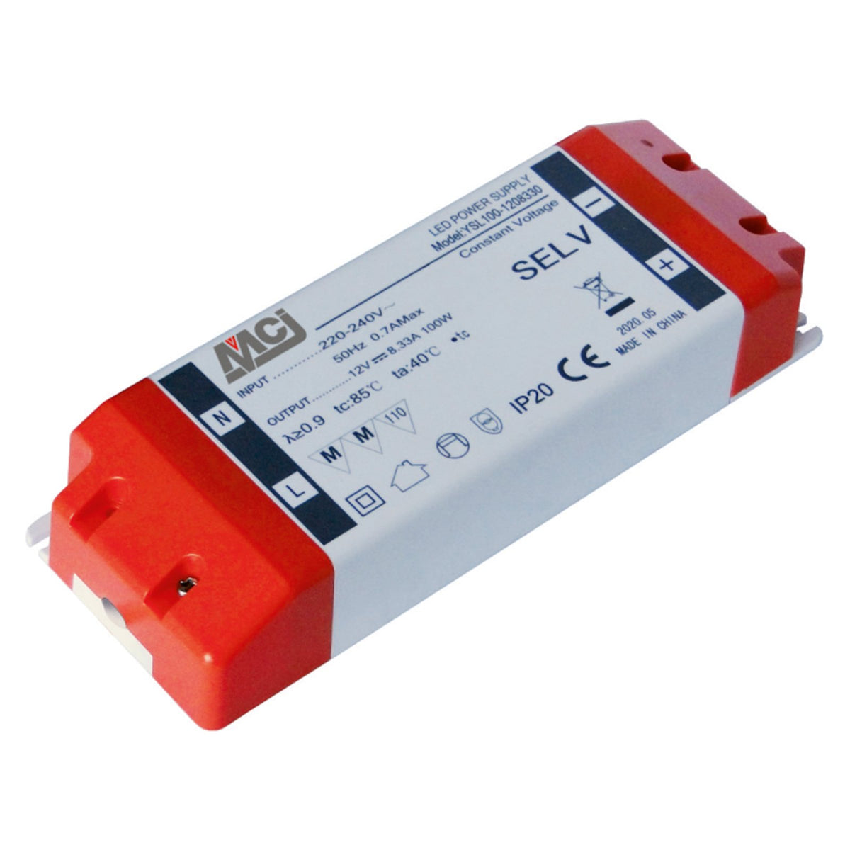 ZY-LED LED-Netzteil Netzgerät 100W20/E Trafo Stromversorgung - 5903148513461