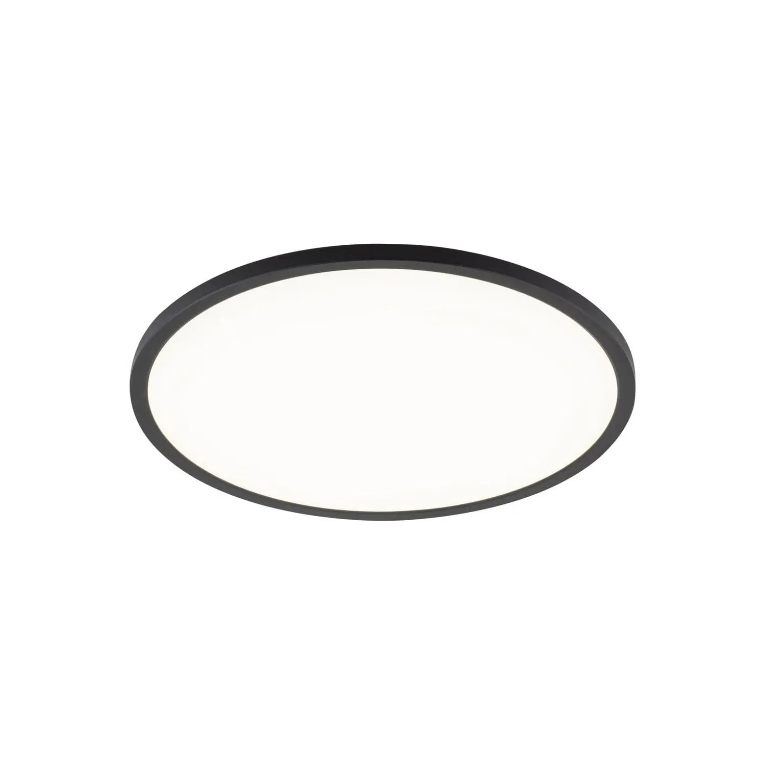 B-Ware Aqua Led Panel Deckenleuchte Lampe Schwarz Metall Kunststoff Dimmbar Cct 40 Cm