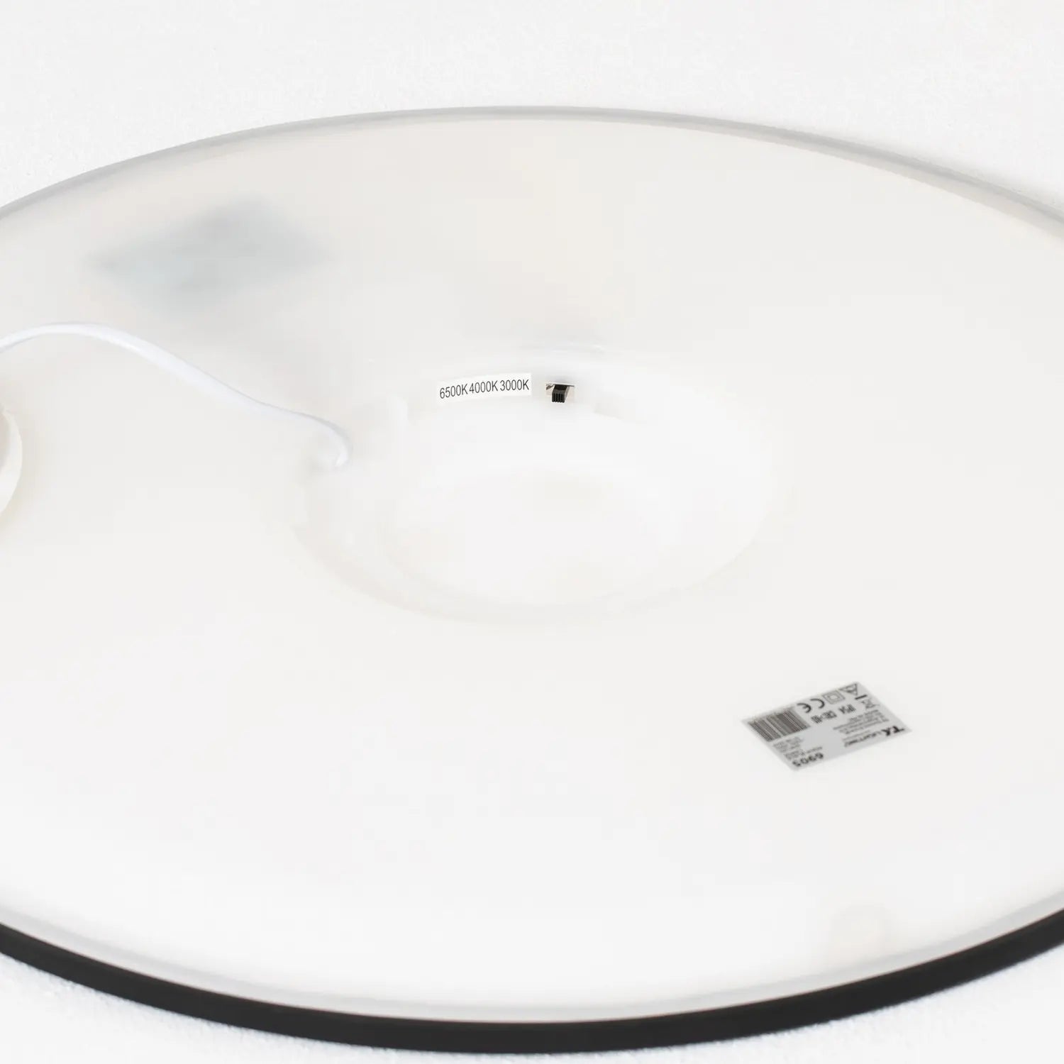 B-Ware Tk Lighting Led Panel Deckenleuchte Panel Aqua Led Rund Schwarz Metall  718 - 5901780569051