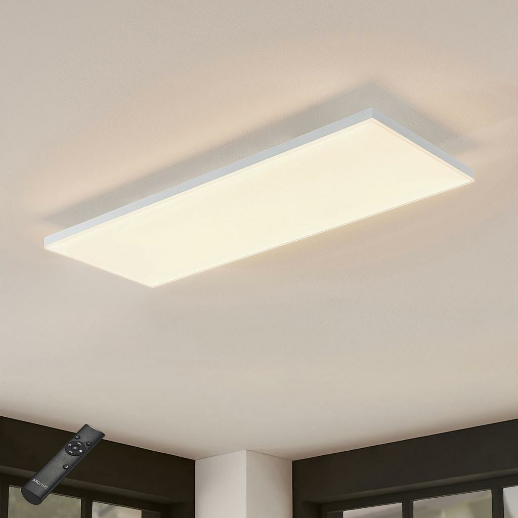 B-Ware Lampenwelt Led Panel Deckenlampe Lampe Blaan Cct Fernbedienung 79,5 X 29,5 Cm - 4251096558739