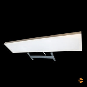 B-Ware Dekolight Led Panel Pro Office Sano Bürobeleuchtung Dimmbar Weiß Alu 153x33 Cct