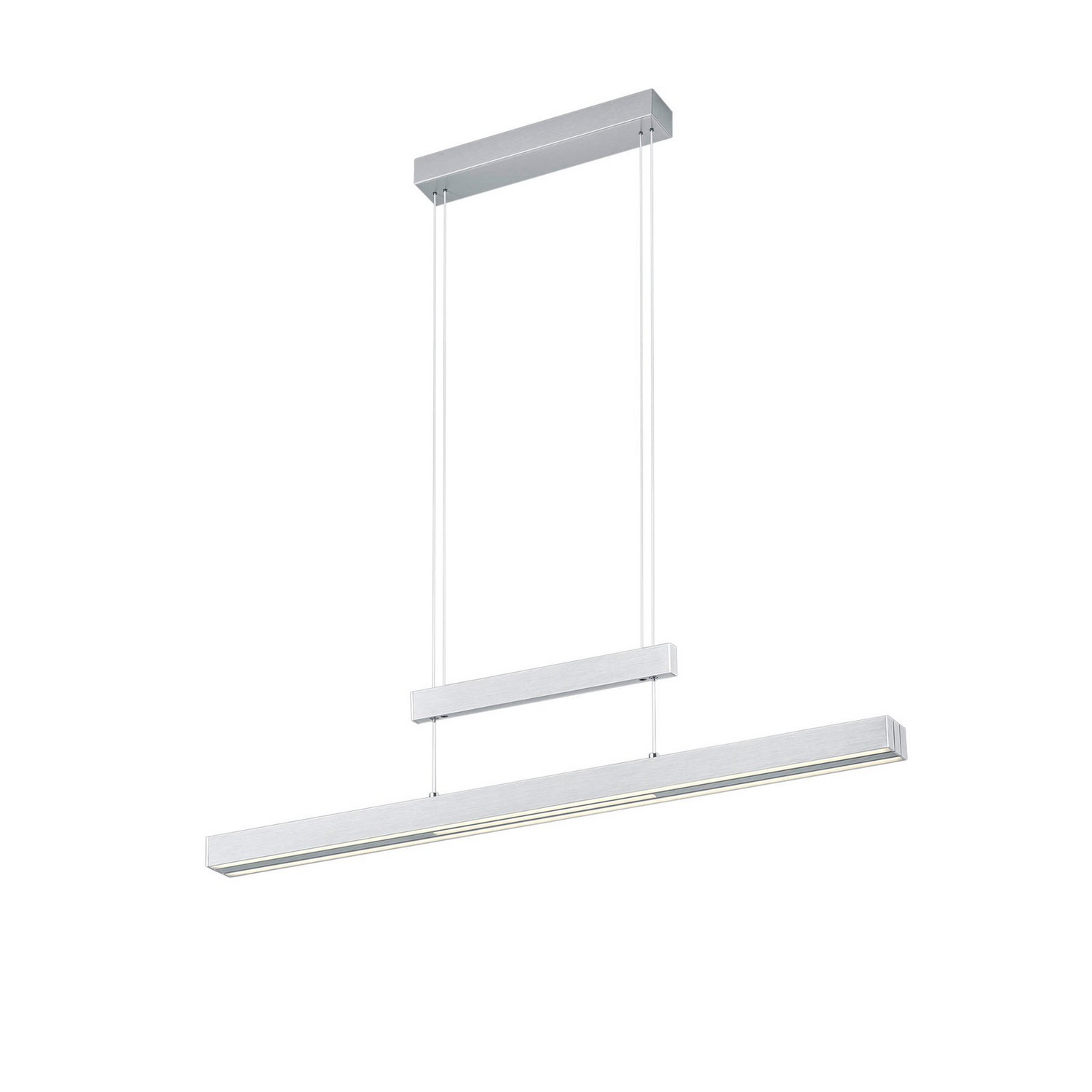 B-Ware Trio Lighting Led Pendelleuchte Pendelleuchte Lampe Leuchte Trajan 42 W Nickel Ma - 4017807472226