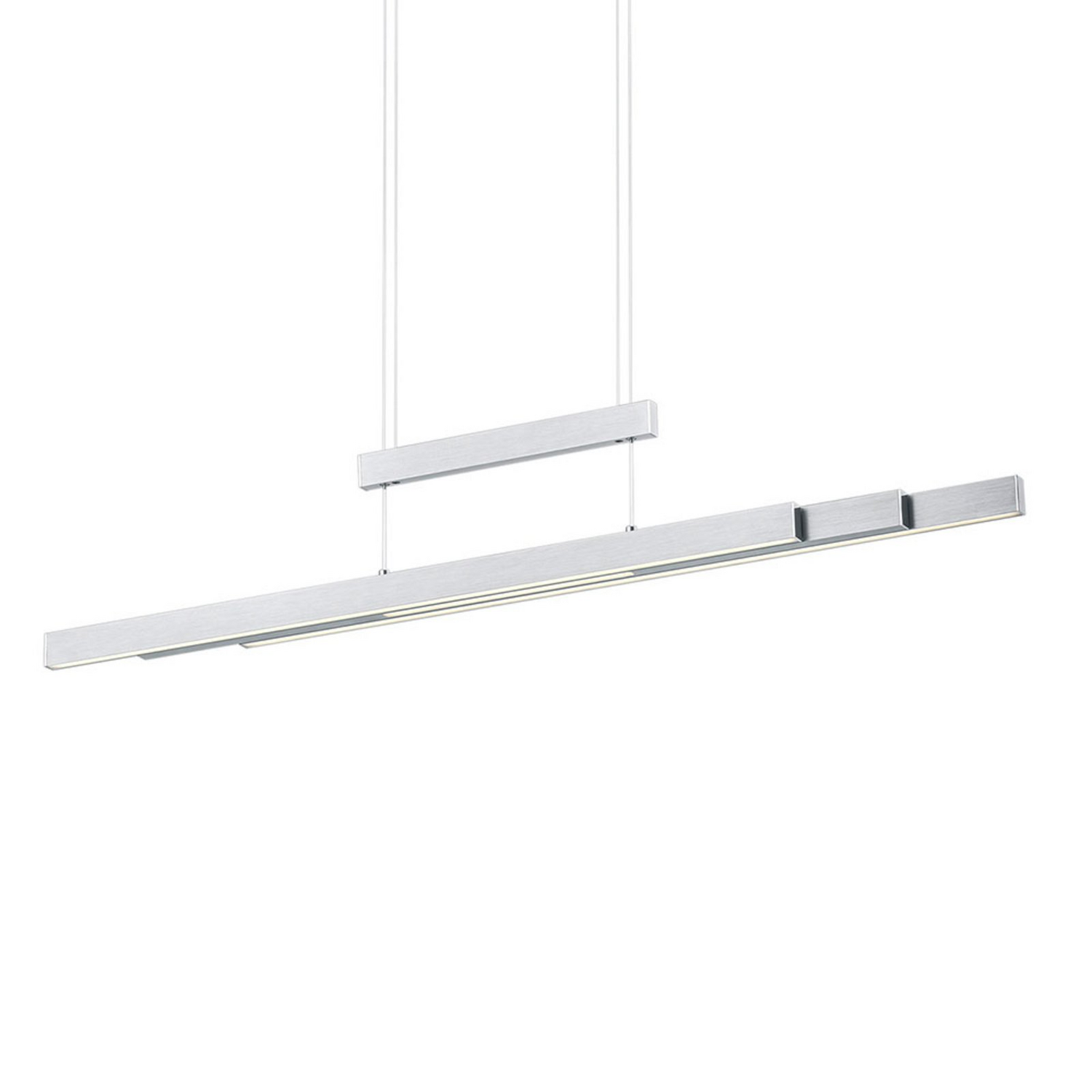 B-Ware Trio Lighting Led Pendelleuchte Pendelleuchte Lampe Leuchte Trajan 42 W Nickel Ma - 4017807472226