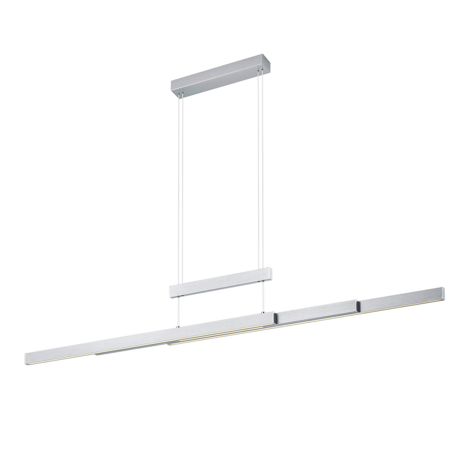 B-Ware Trio Lighting Led Pendelleuchte Pendelleuchte Lampe Leuchte Trajan 42 W Nickel Ma - 4017807472226