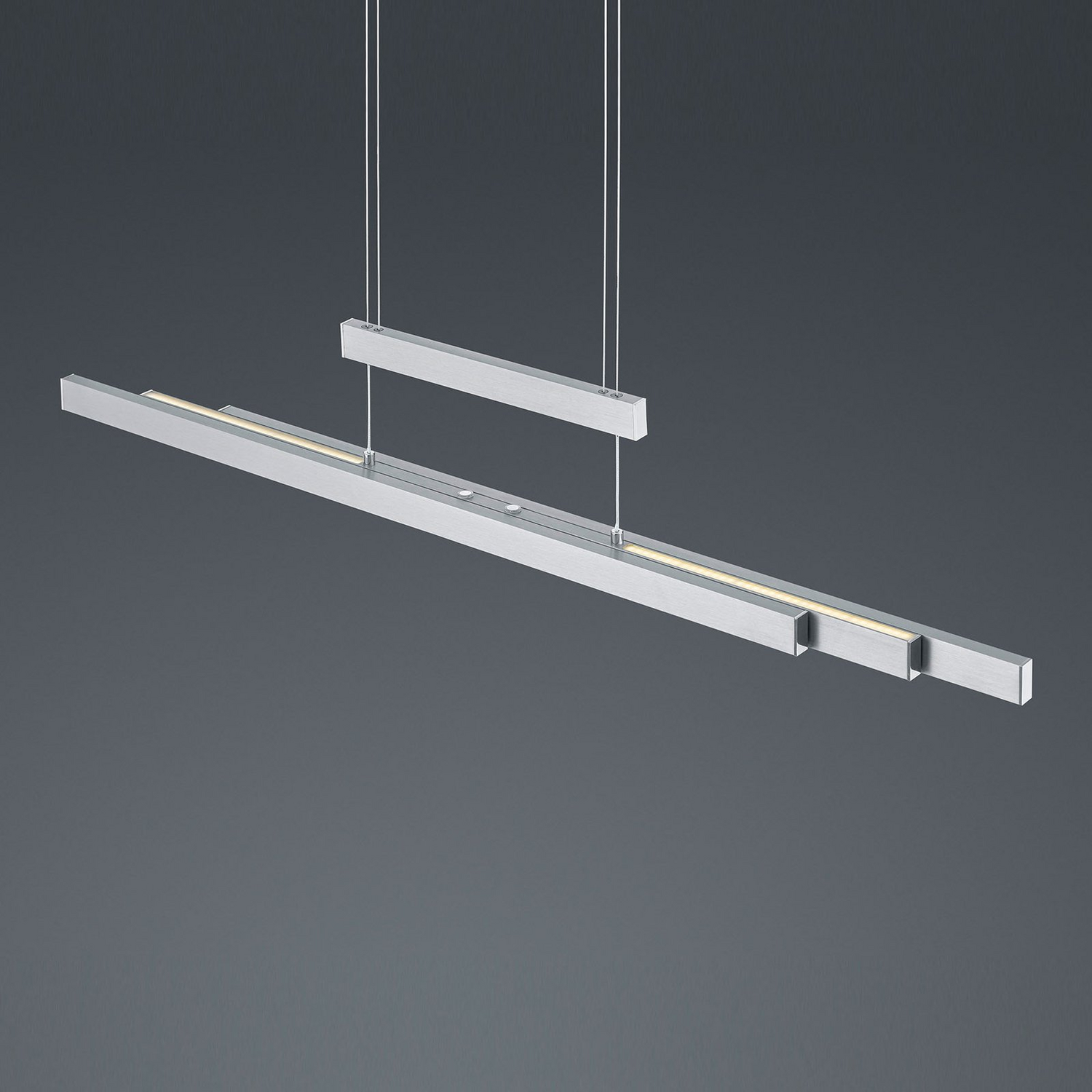 B-Ware Trio Lighting Led Pendelleuchte Pendelleuchte Lampe Leuchte Trajan 42 W Nickel Ma - 4017807472226