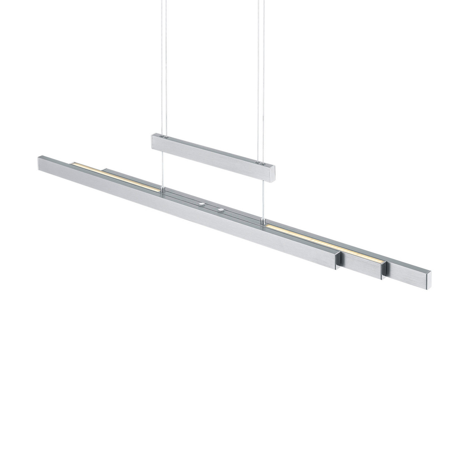 B-Ware Trio Lighting Led Pendelleuchte Pendelleuchte Lampe Leuchte Trajan 42 W Nickel Ma - 4017807472226