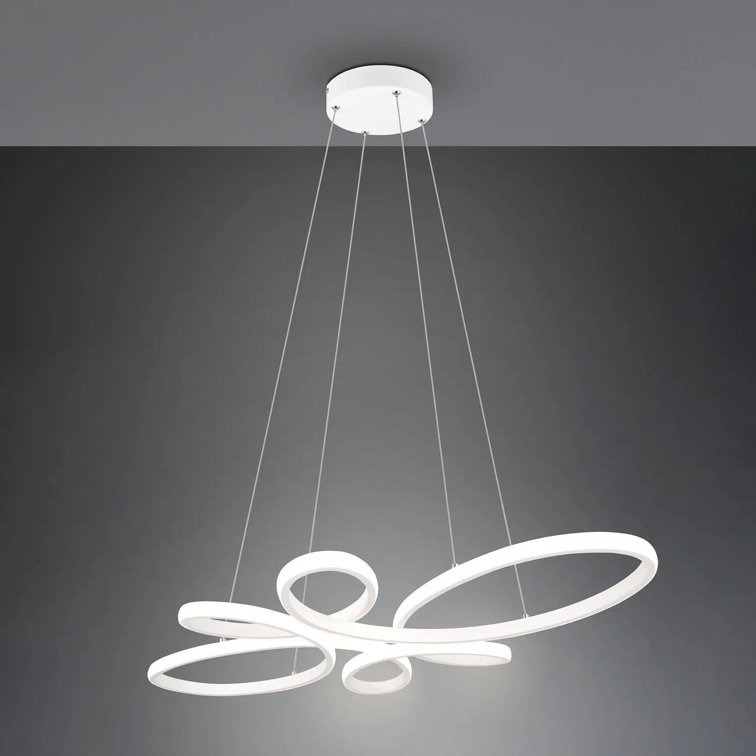 B-Ware Trio Lighting Pendelleuchte Hängelampe Fly Weiß Matt Leuchte Lampe Beleucht366 - 4017807600919