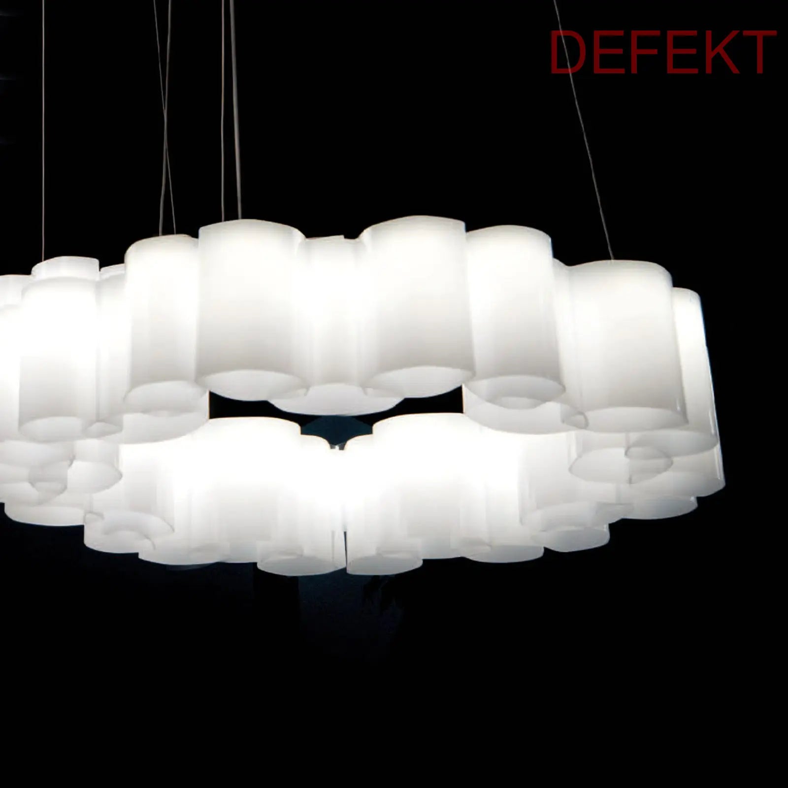 D-Ware Stilnovo Pendelleuchte Hängelampe Lampe Led Dimmbar Weiß Pc 58 Cm Defektware - 8033913033904