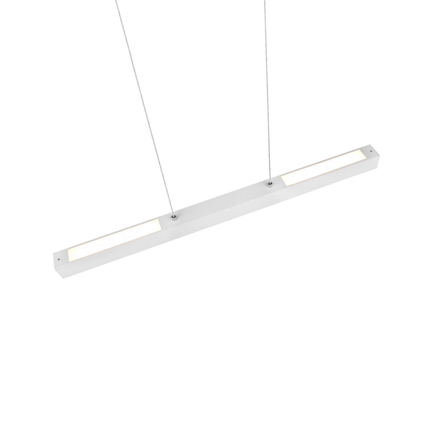 B-Ware Trio Lighting Led Pendelleuchte Paros Du Oline Balken Weiß Matt Hängelampe La261 - 4017807505931