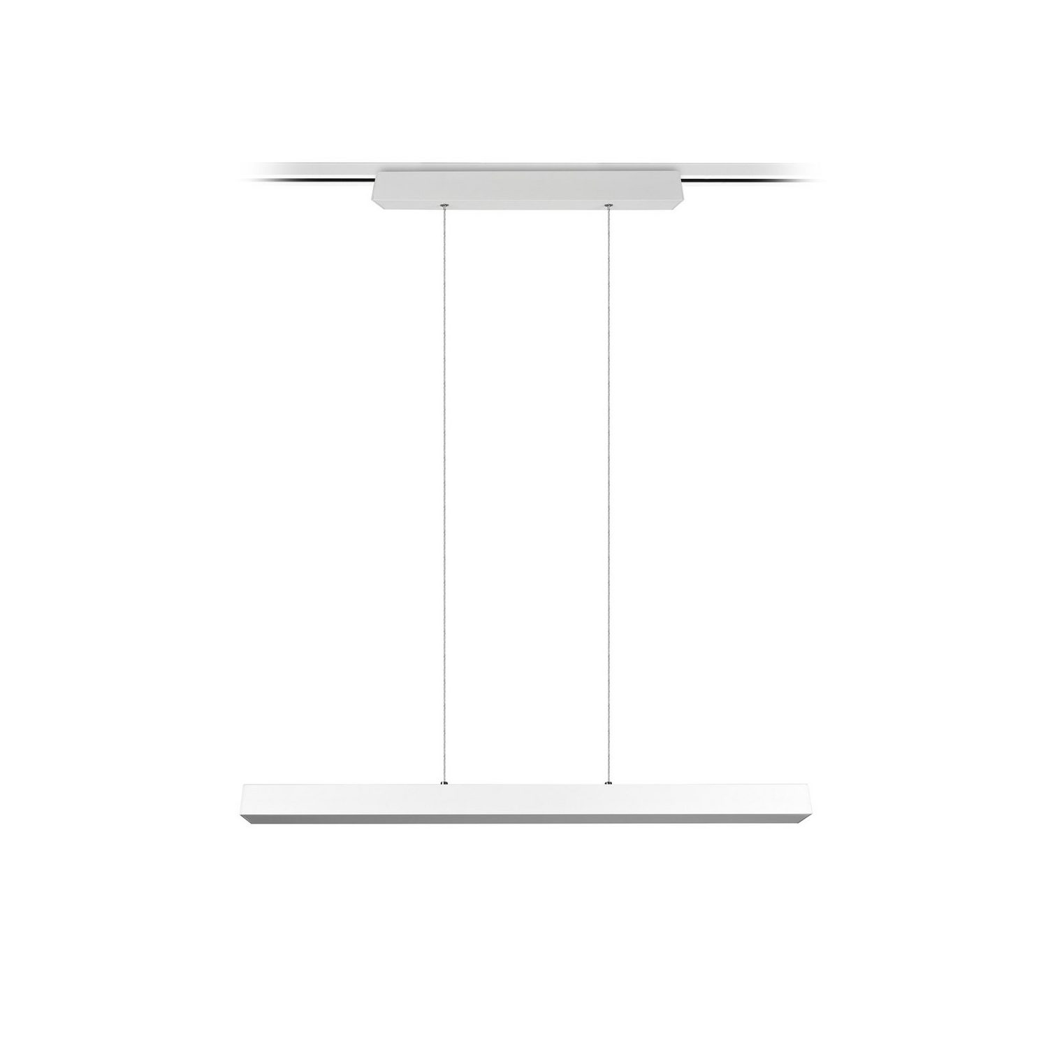 B-Ware Trio Lighting Led Pendelleuchte Paros Du Oline Balken Weiß Matt Hängelampe La261 - 4017807505931