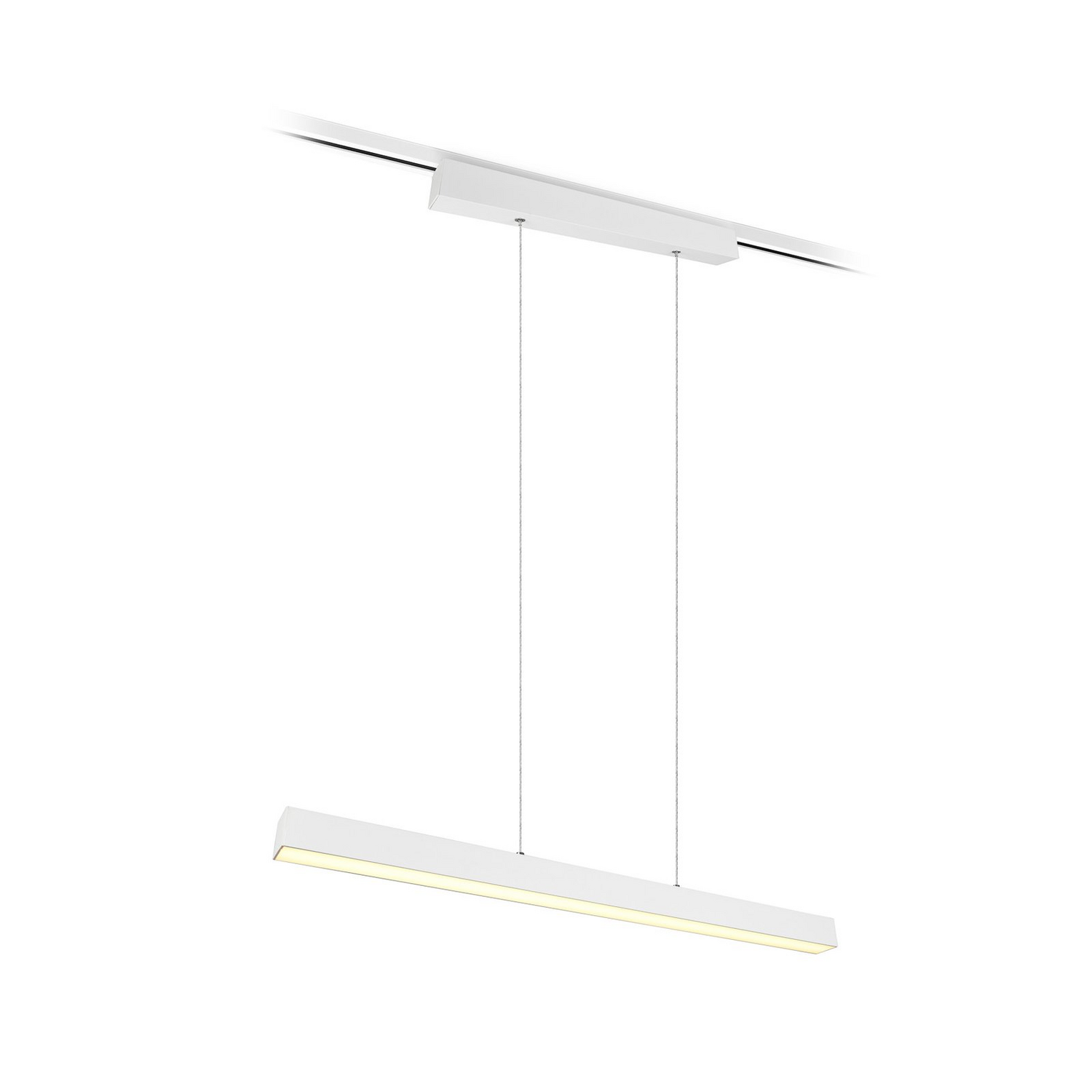 B-Ware Trio Lighting Led Pendelleuchte Paros Du Oline Balken Weiß Matt Hängelampe La261 - 4017807505931