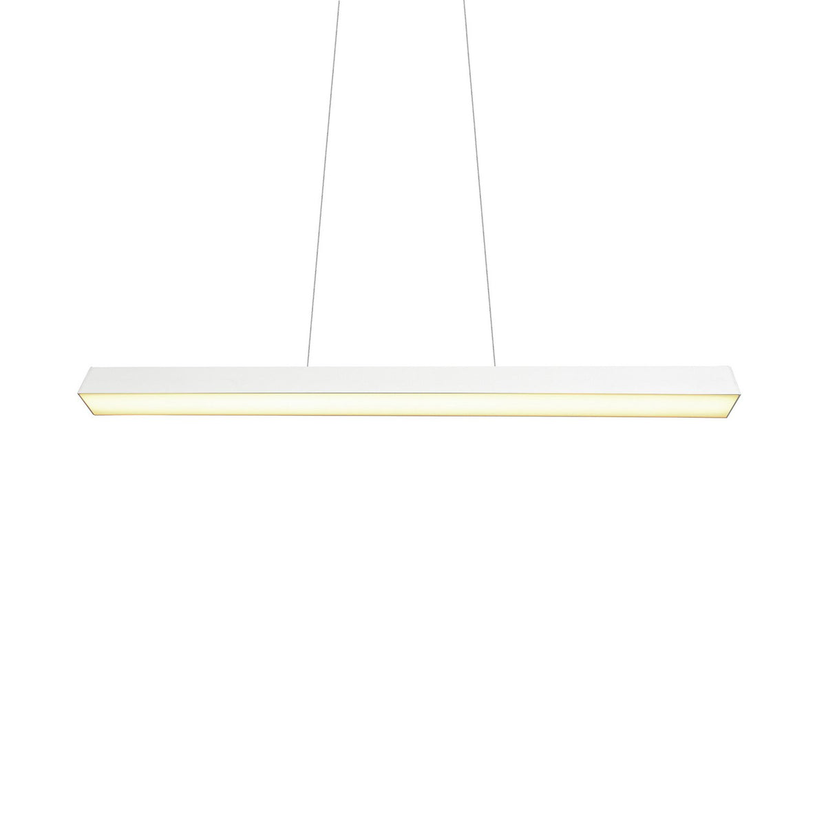 TRIO LIGHTING LED-Pendelleuchte Paros DUOline balken weiß matt Hängelampe Lampe - 4017807505931