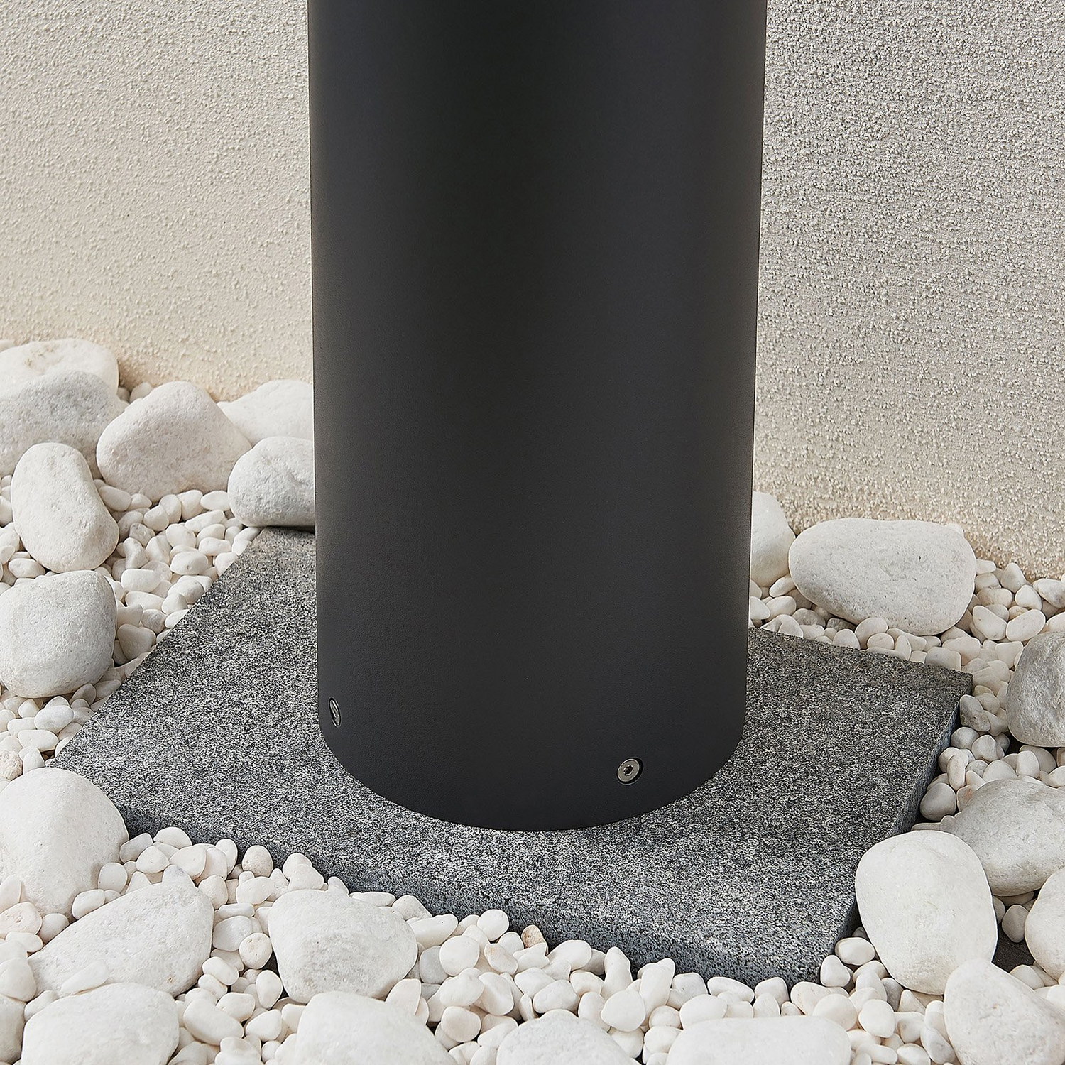 Lucande Led Pollerleuchte Darja Wegelampe Lampe Leuchte Dunkelgrau Alu 100cm 18 W B-Ware - 4251096556162