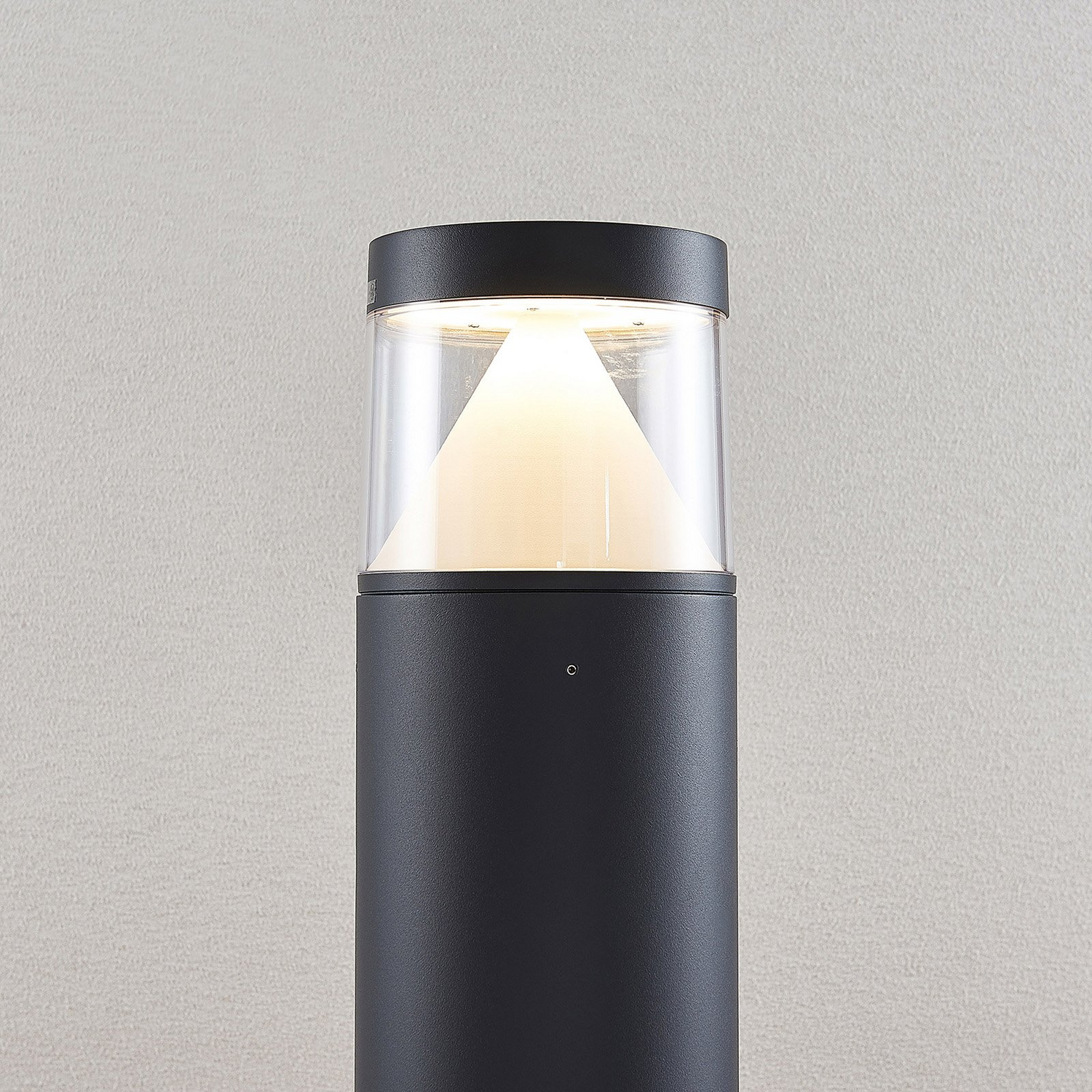 Lucande Led Pollerleuchte Darja Wegelampe Lampe Leuchte Dunkelgrau Alu 100cm 18 W B-Ware - 4251096556162