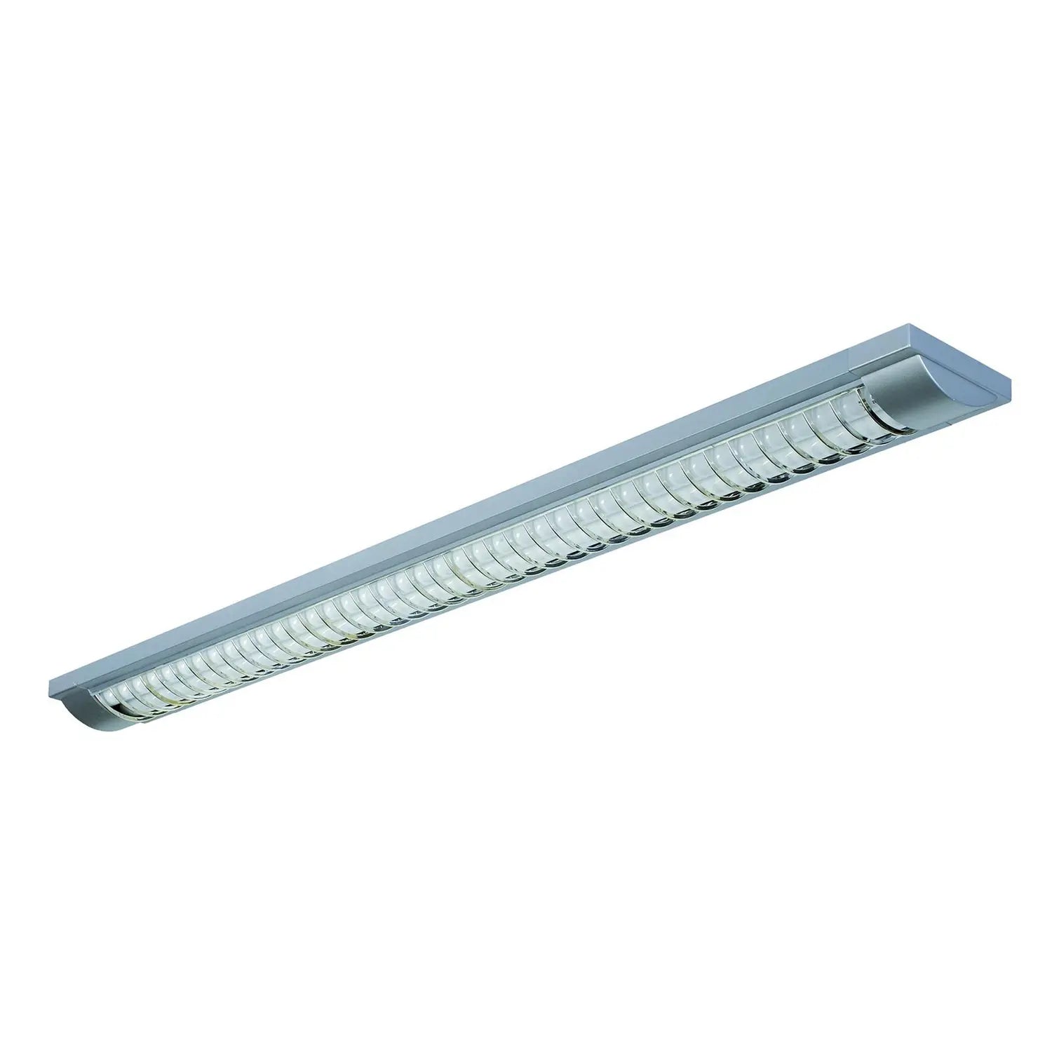 B-Ware Led Rasteranbauleuchte Leuchte Lampe 444 G13/T8 Silber Beleuchtung - 4063932001671